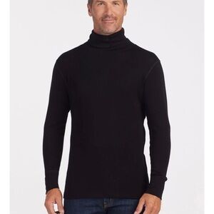 FACONNABLE Turtleneck Sweater 
100% Merino Wool, black